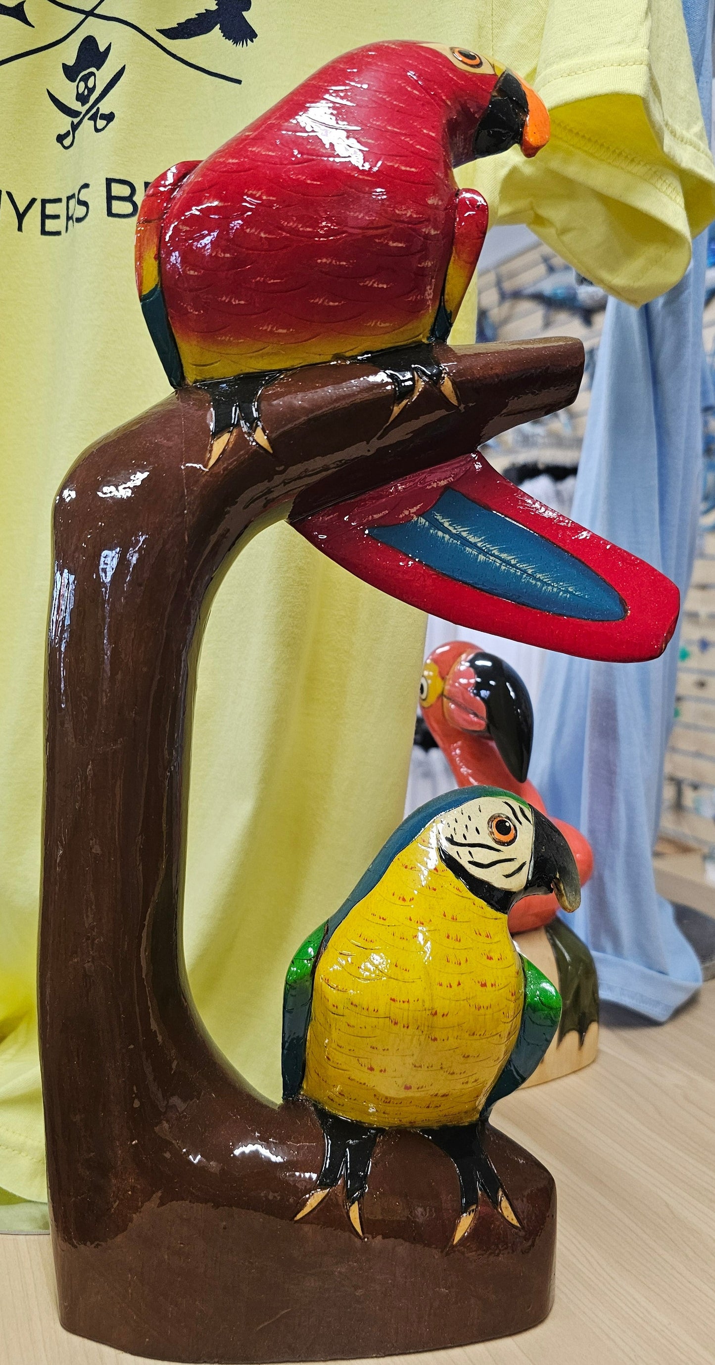 17" DBL Parrot on Base