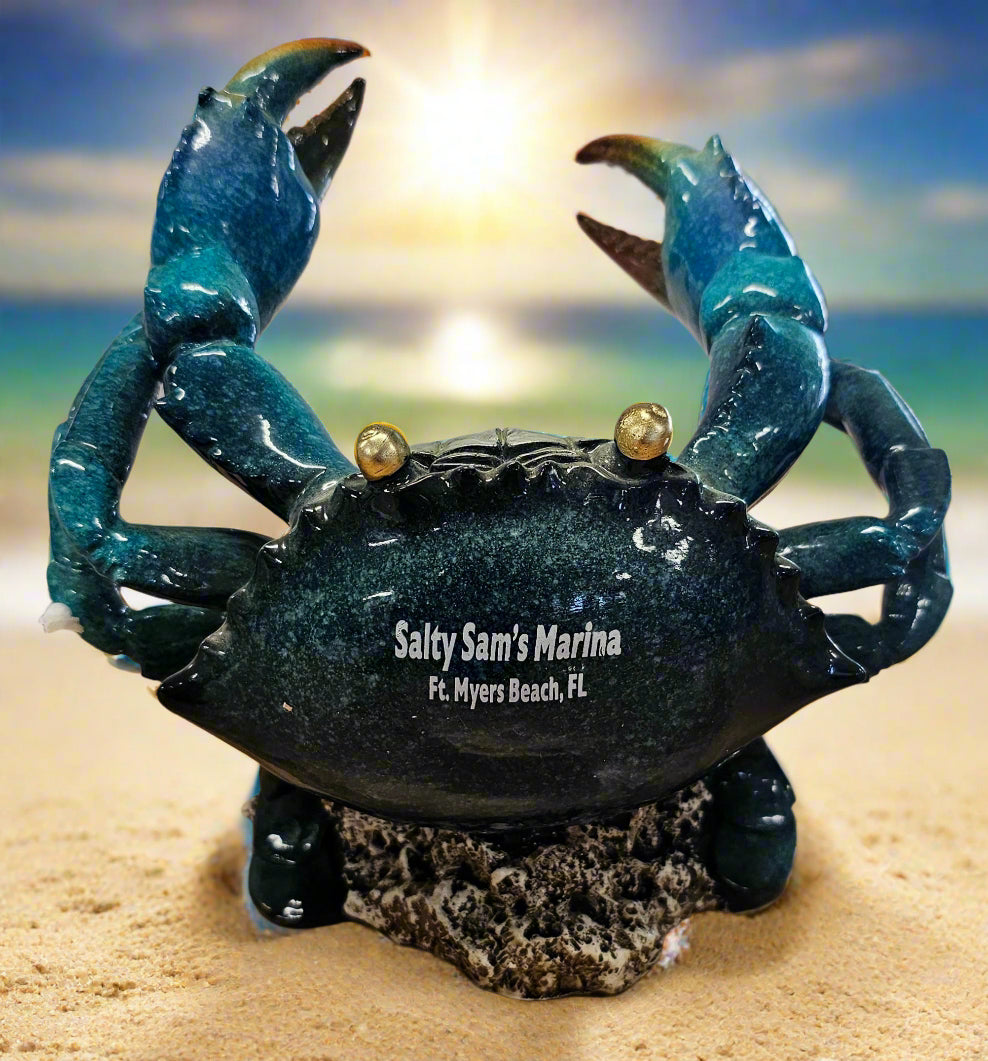 Blue Crab Wine Holder