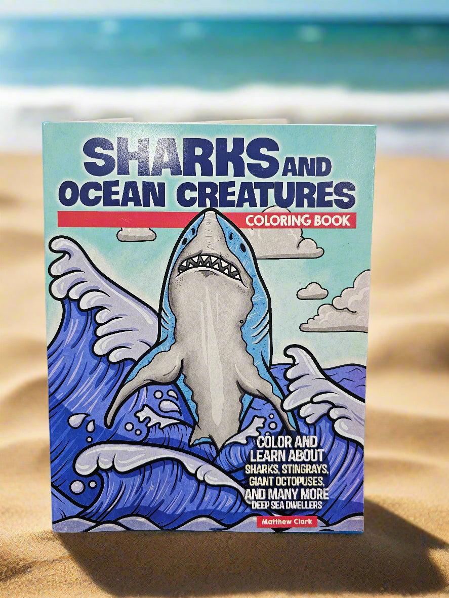 Sharks/Ocean Creatures Coloring Book