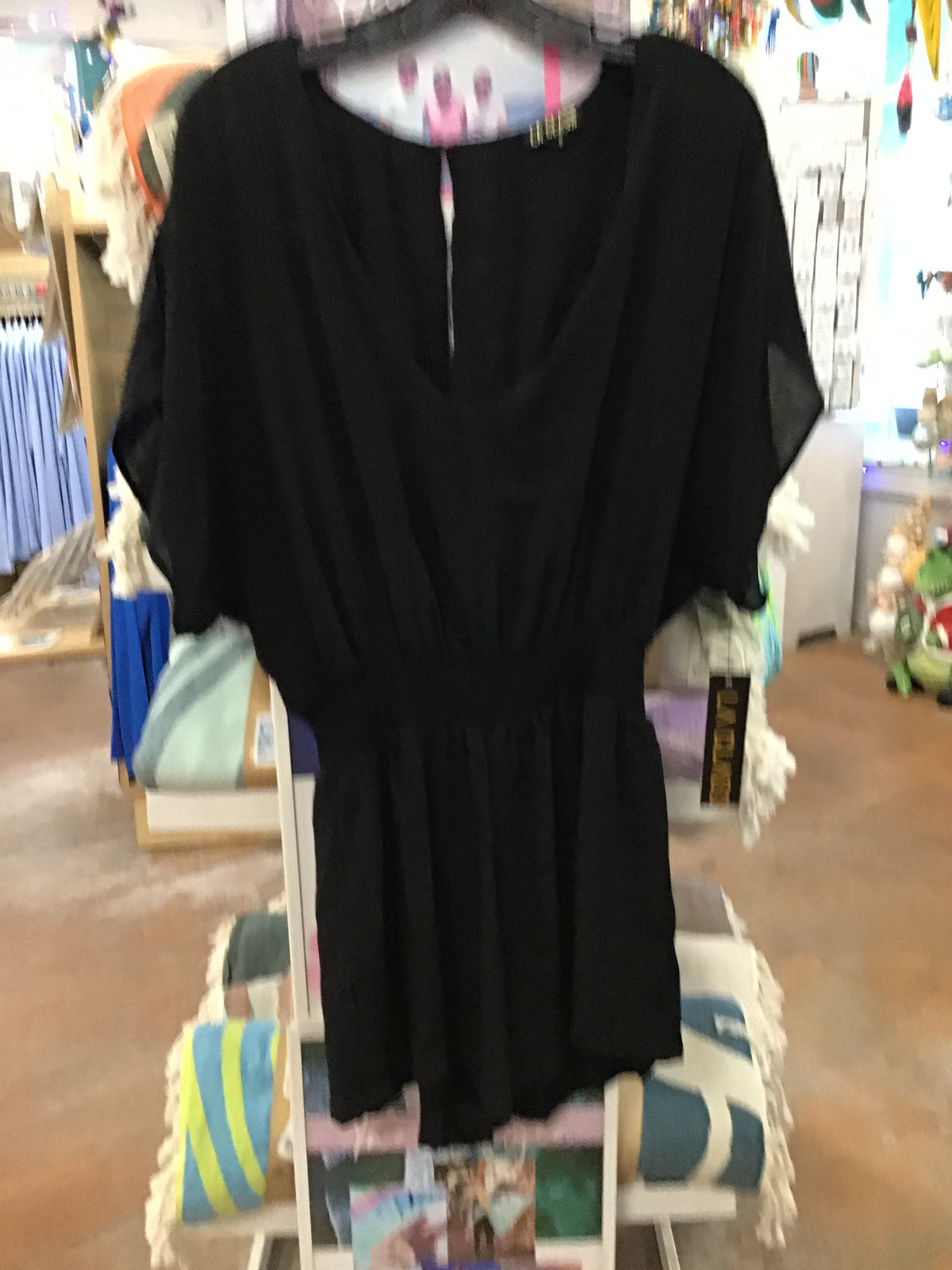 PLUNGING ROMPER