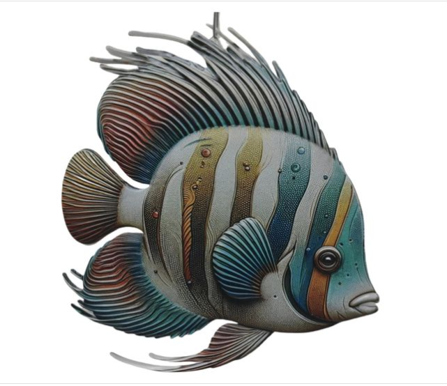 Tropical Fish Wall Decor