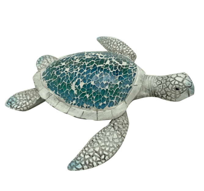 6-1/4" TURTLE WITH MOSAIC