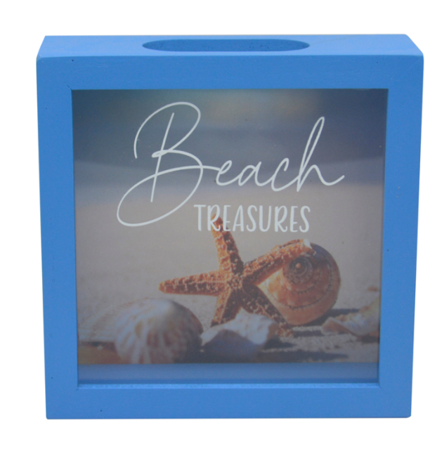 7" SHELL BOX BEACH TREASURES