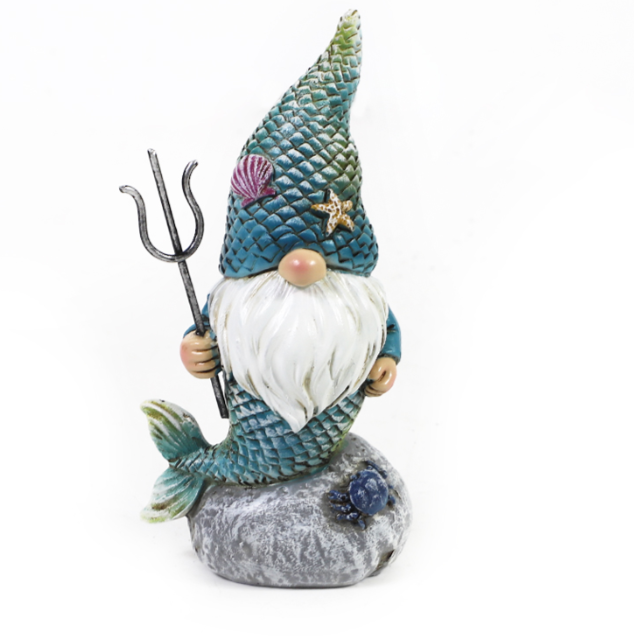 4" MERMAID GNOME