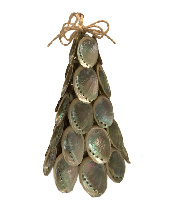 ABOLONE SHELL TREE ORNAMENT