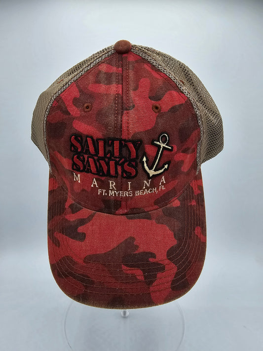 Red Camo Trucker Hat