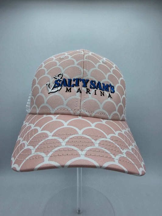Mermaid Print Cap
