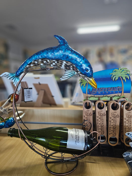 Dolphin Wine Holder