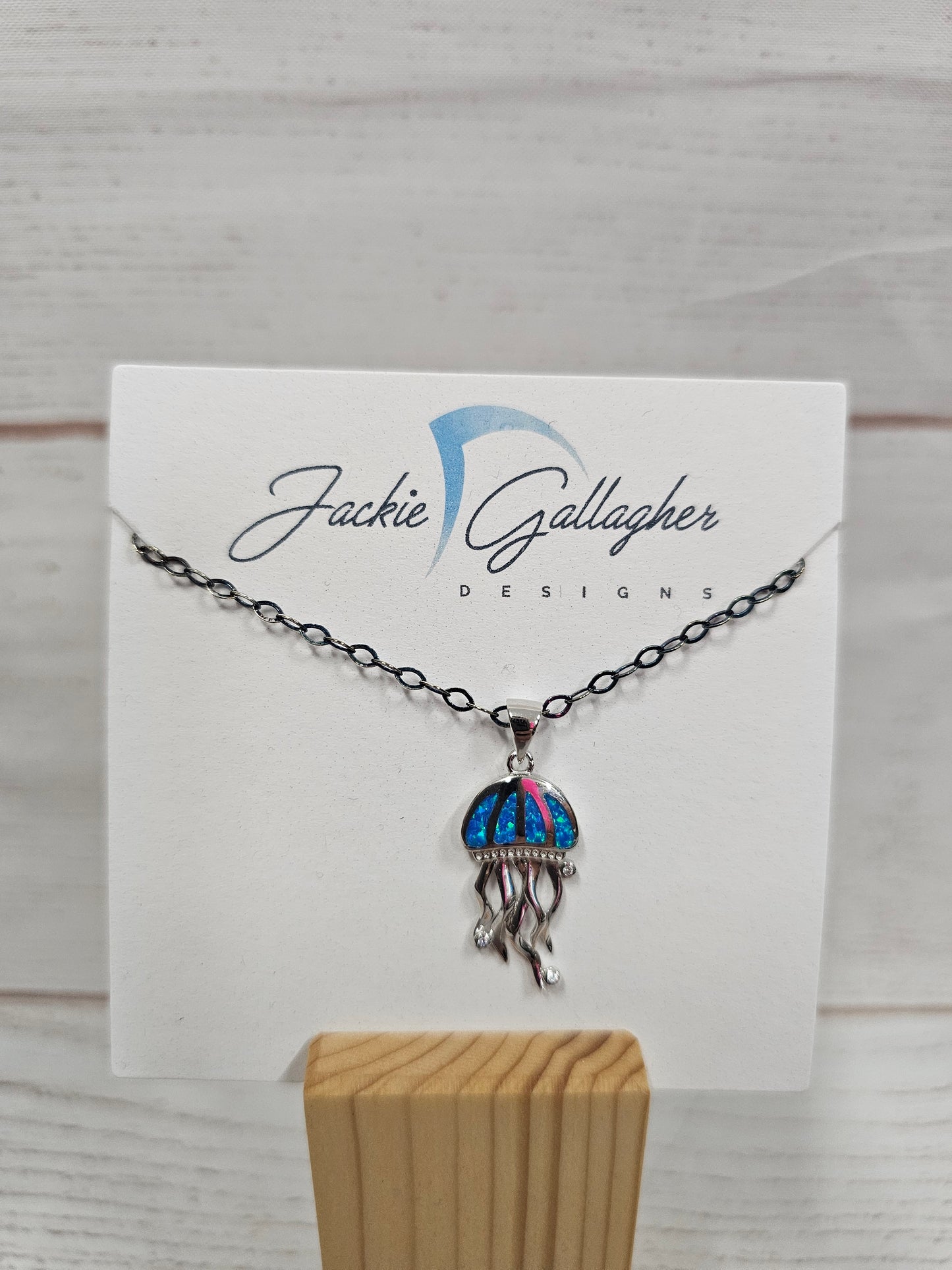 Jellyfish Opal Necklace