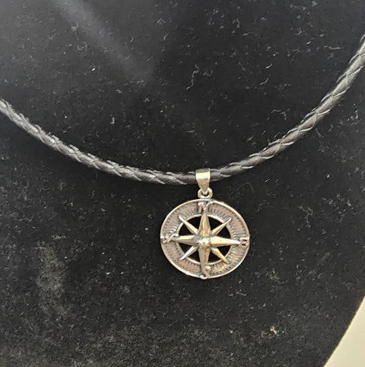 Lg. Compass Rose Necklace