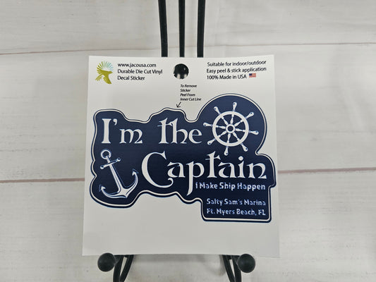 I'm the Capt. Decal