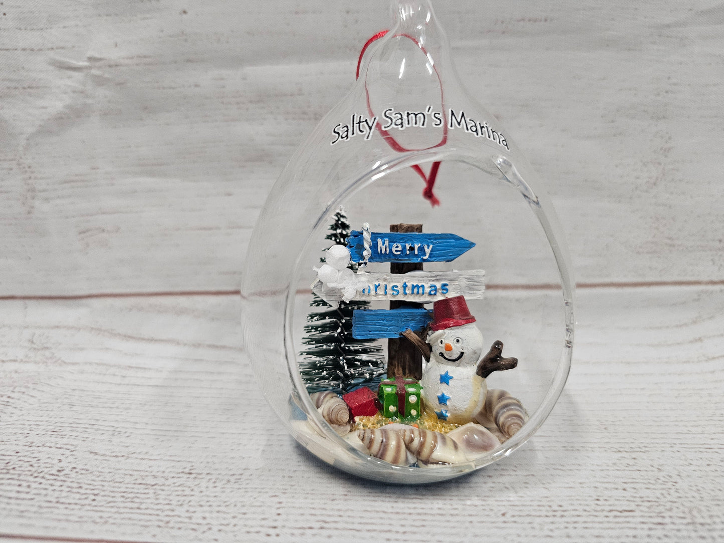 Glass Globes Icon Ornaments