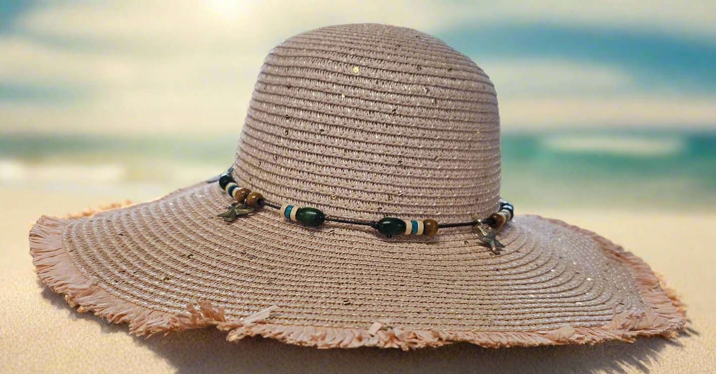 Floppy Hat W/ Beads