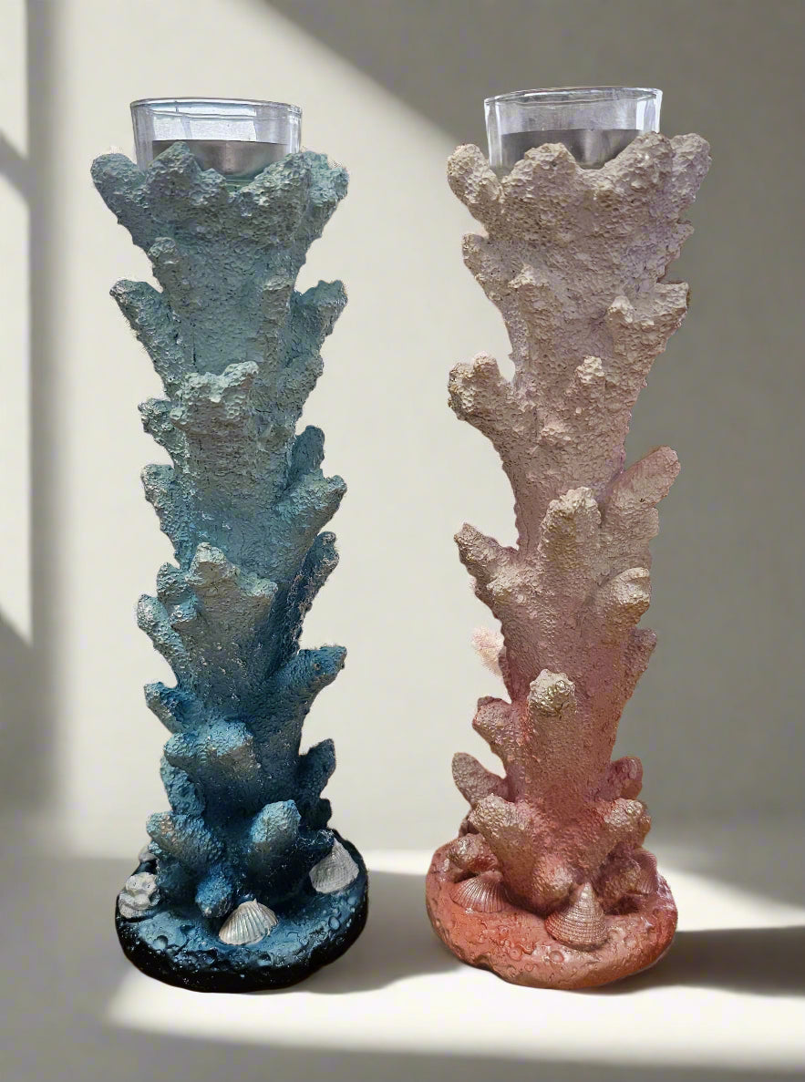 Pink Coral Candle