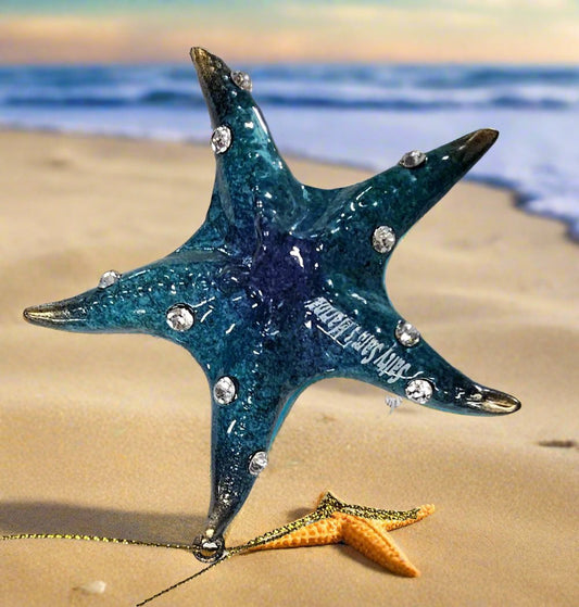 Blue Starfish Ornament