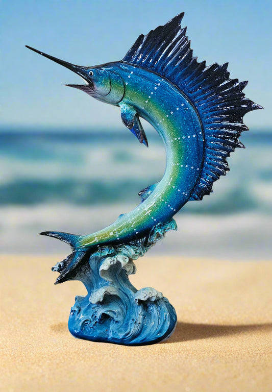 Marlin on Blue Wave