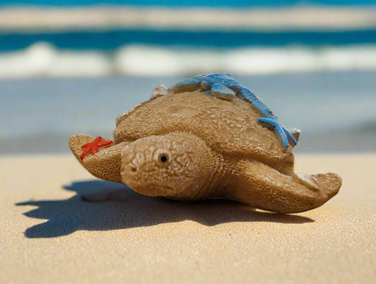 Sand Turtle W/ Waves