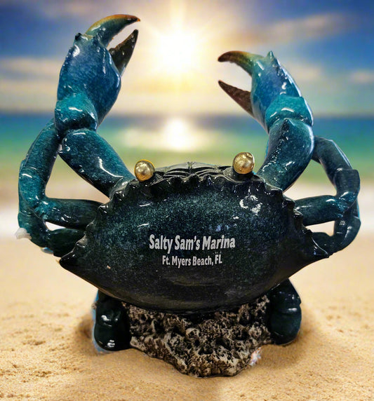 Blue Crab Wine Holder