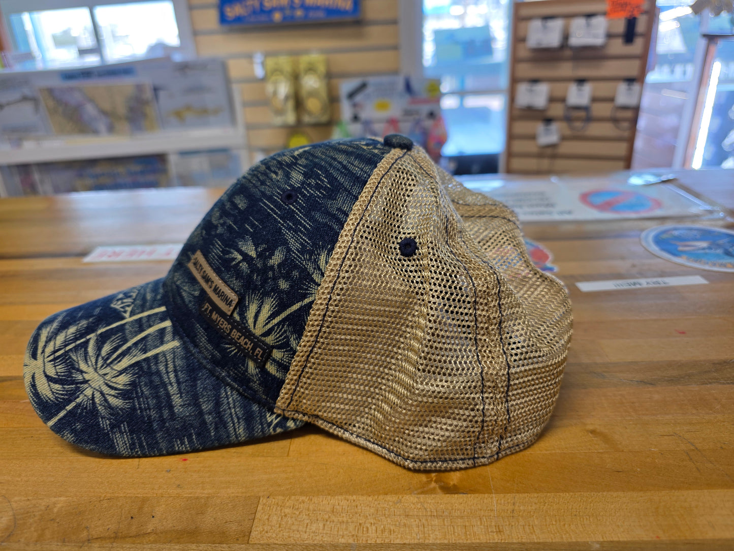 Denim Palm Trucker
