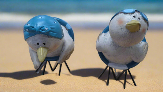 Beach Bird Figurine