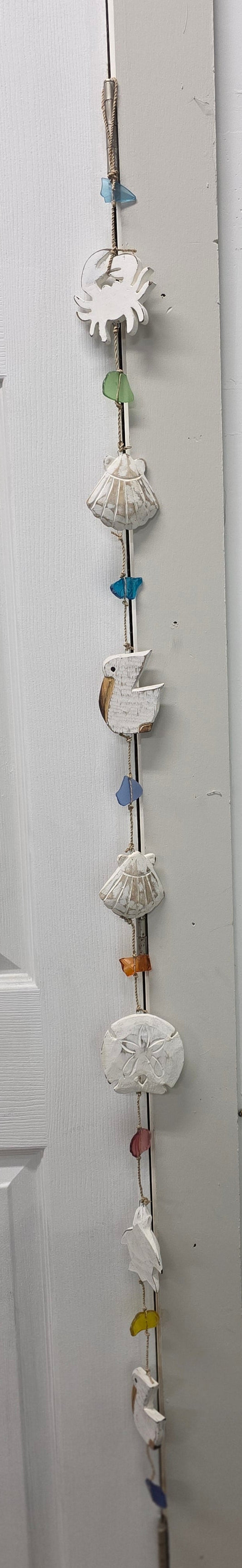 SHELL NAUTICAL DRIFTWOOD GARLAND