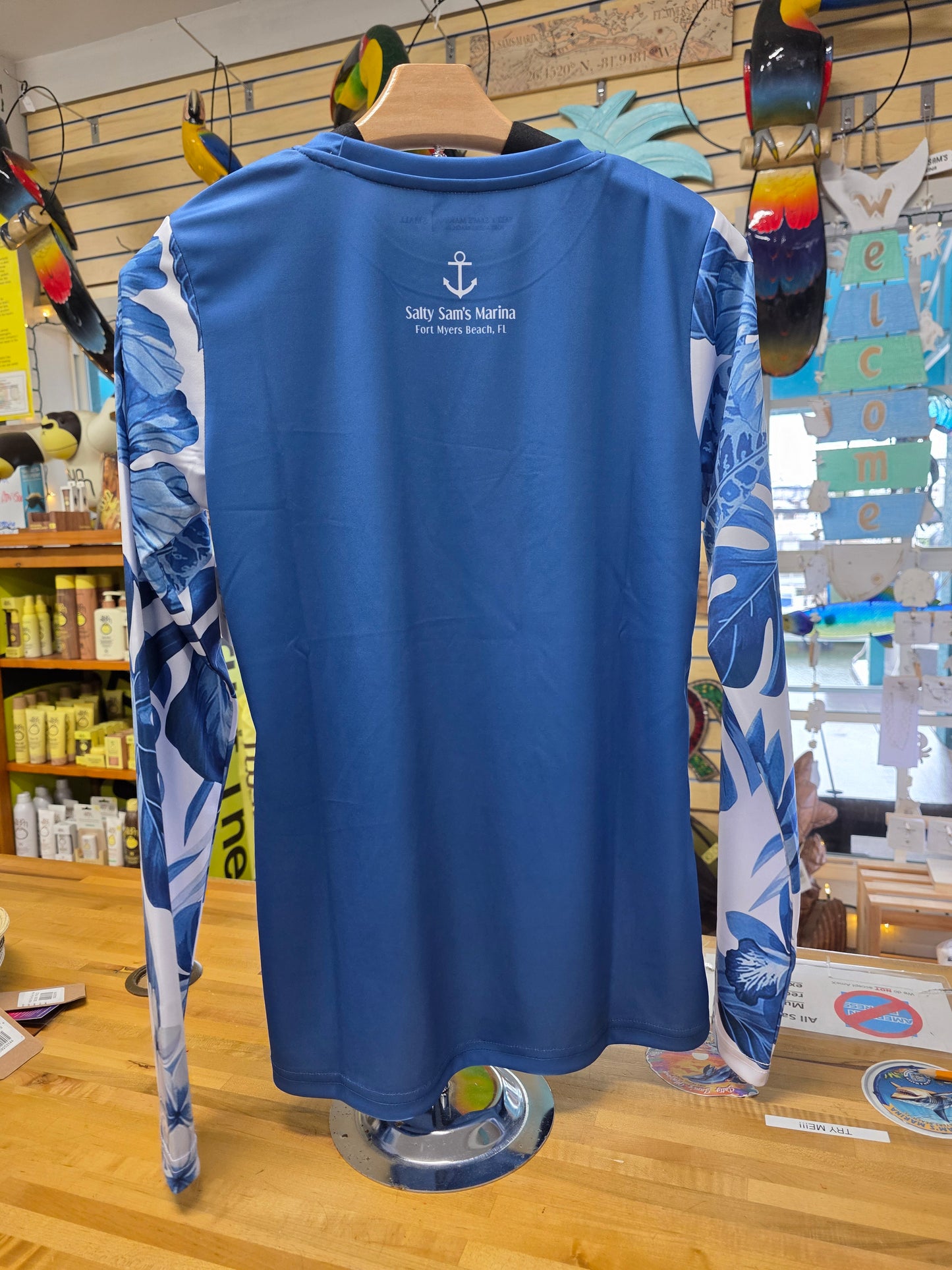 Ladies L/S Hibiscus