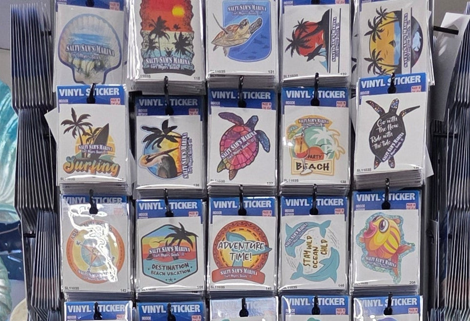 Sm. Vinyl Stickers