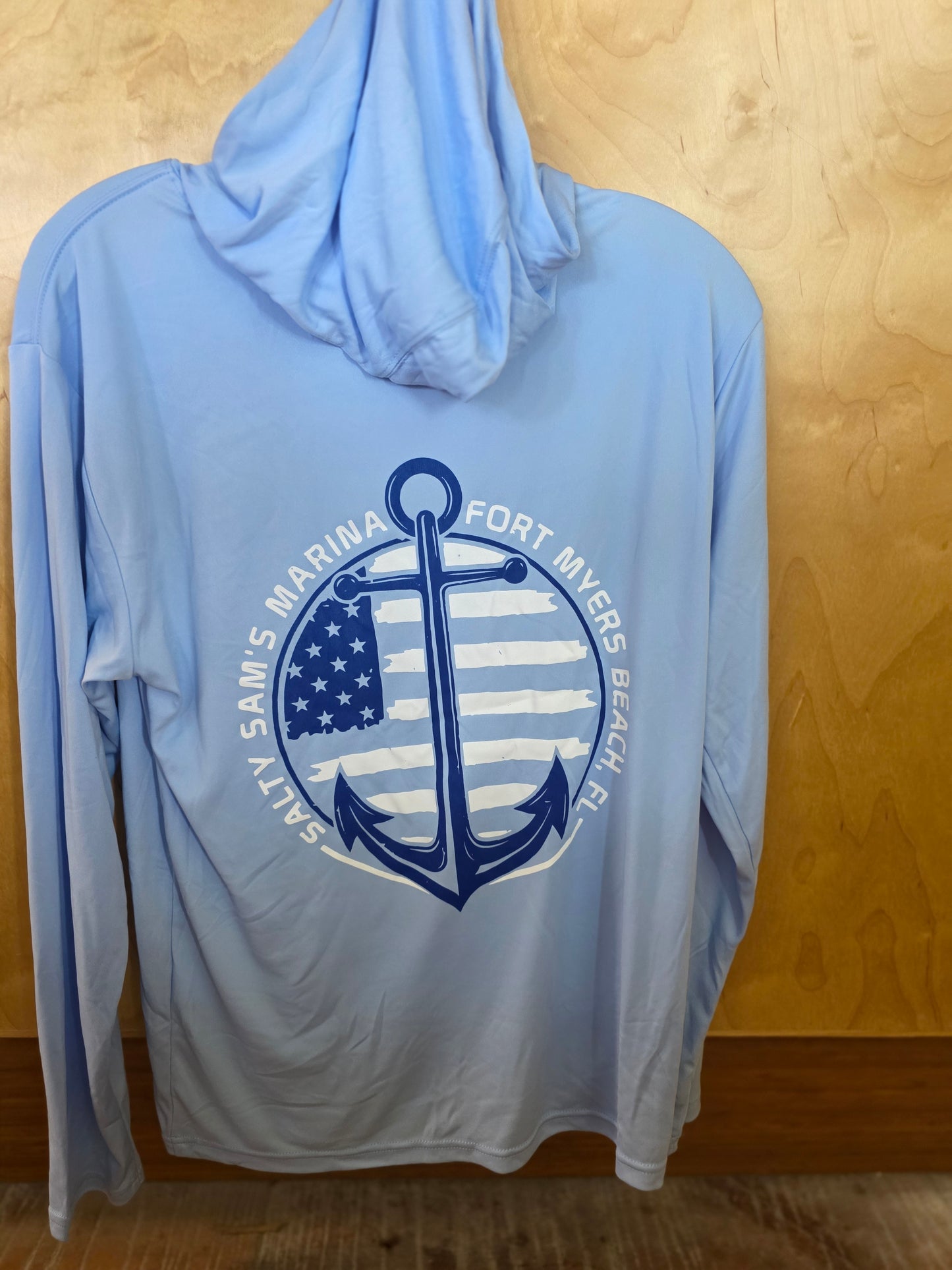 L/S FLAG & ANCHOR HOODIE