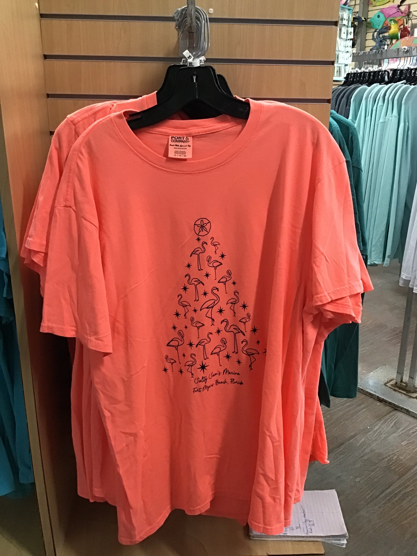 Flamingo Christmas T