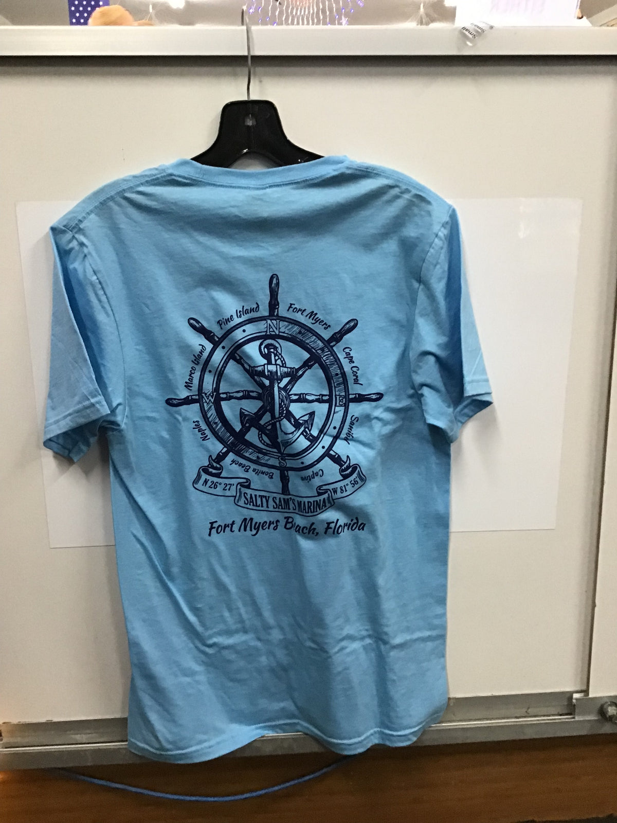 SHIP WHEEL/COMPASS CITY TEE