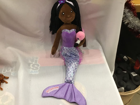 17" Mermaid w Flamingo