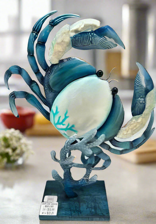 Blue & White Crab