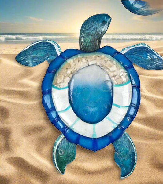 Blue & White Turtle5T