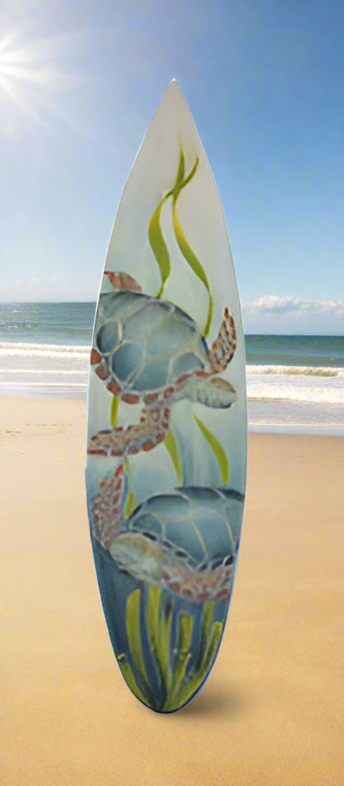 47in CRVD & PNTD Turtle Surfboard