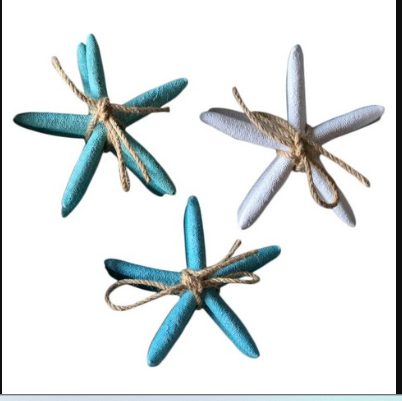 3 ASST S/3 RSN STARFISH BUNDLE
