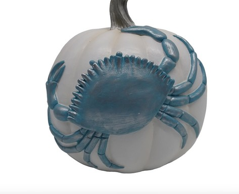 10IN 3D CRAB PUMPKIN