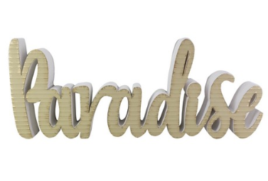 PARADISE WD BLOCK DECOR