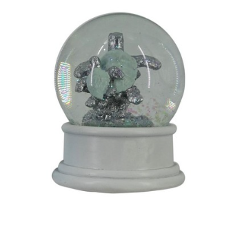 100MM TURTLE WATER GLOBE