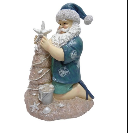 SANTA BUILDING SAND CASTLE