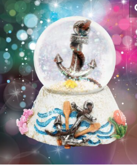 Stone Snow Globe