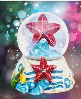 Stone Snow Globe