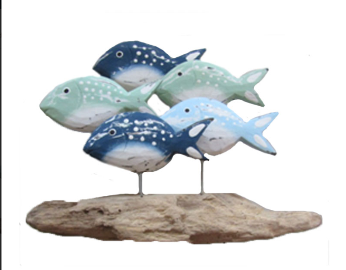 14 1/2 Fish Family on Stand