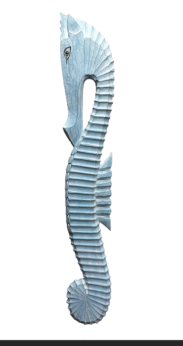 39" Seahorse Light Blue