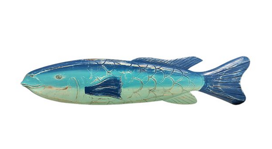 Blue Fish Wall Decor