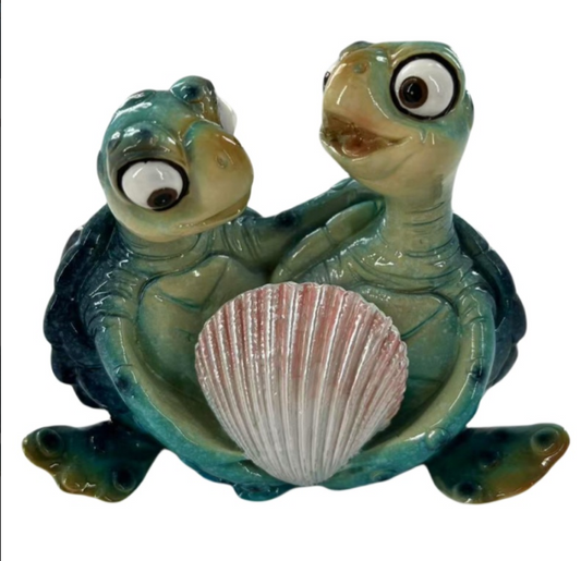 4-1/2 Turtle Holding a Shell