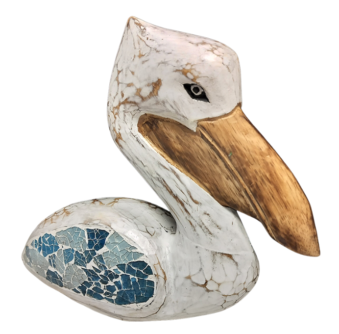 14" PELICAN WITH MOSAIC