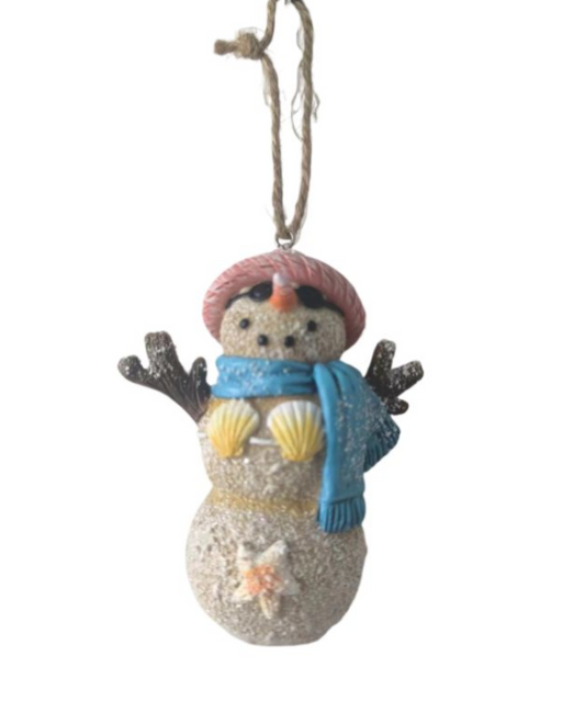 3-3/4" SNOWMAN ORNAMENT
