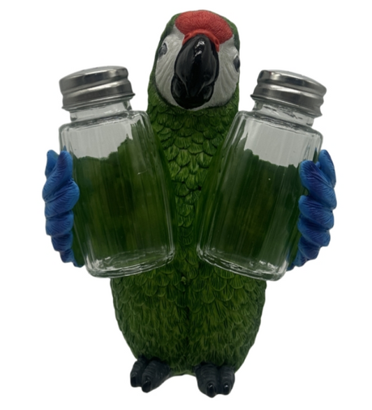 6-1/4" PARROT SALT/PEPPER SET