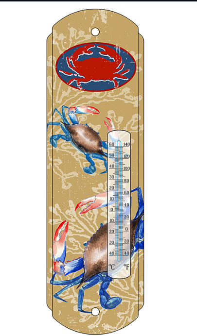 17-1/2" THERMOMETER CRABS
