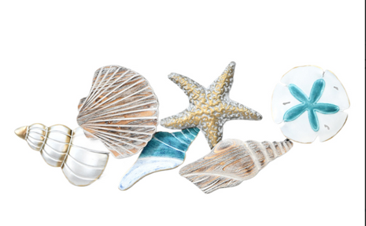 33-1/2" SEASHELL WALL DECOR